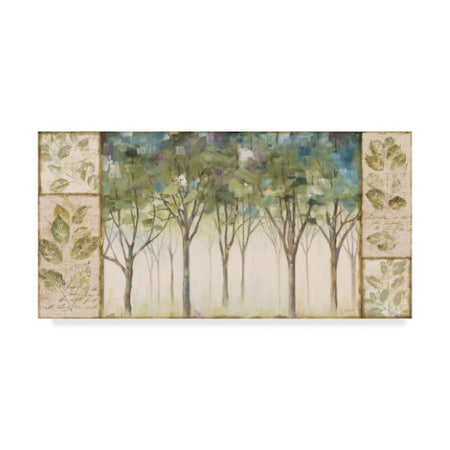 Trademark Fine Art Lisa Audit 'Hopes and Greens V' Canvas Art, 12x24 ALI31475-C1224GG